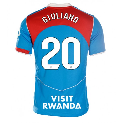 Atletico Madrid Giuliano Simeone #20 Terza Maglia Femmina 2025-26 Manica Corta
